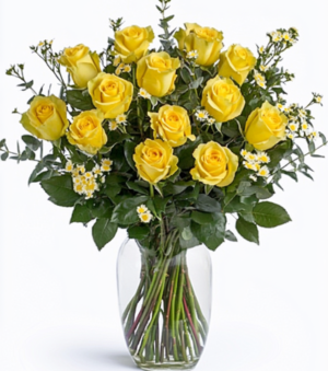2 Dozen Yellow Roses