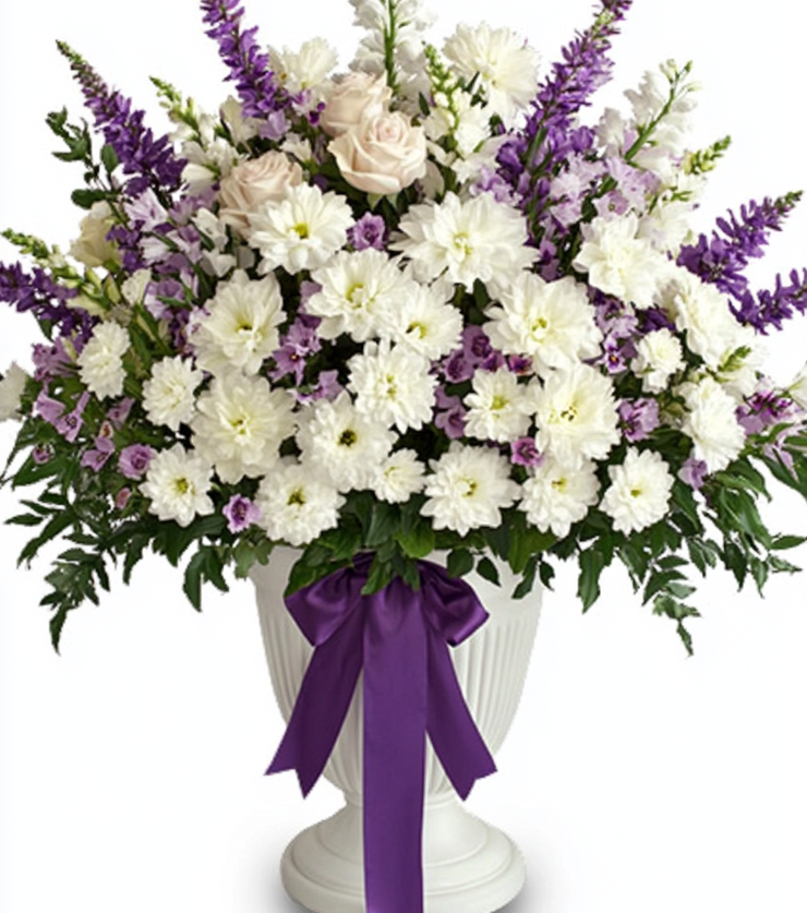 Mystic Purple Sympathy Basket