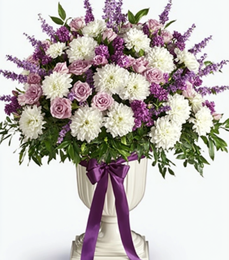 Mystic Purple Sympathy Basket