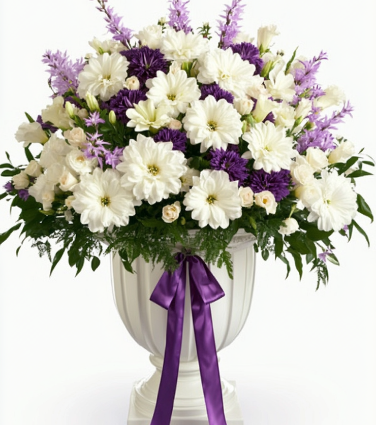 Mystic Purple Sympathy Basket