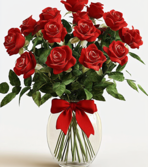 One Dozen Red Roses