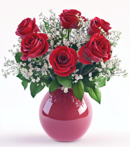 Richly Colored Roses