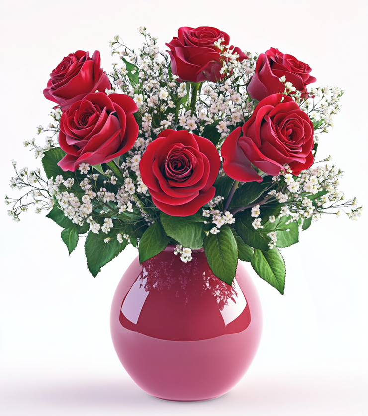 Richly Colored Roses