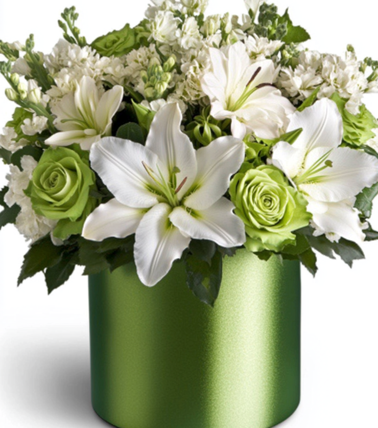 Shimmering White