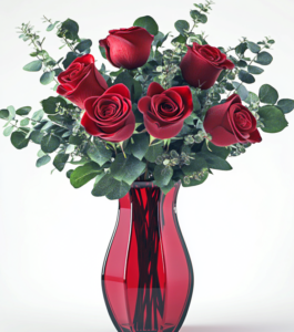 True Love 6 Roses
