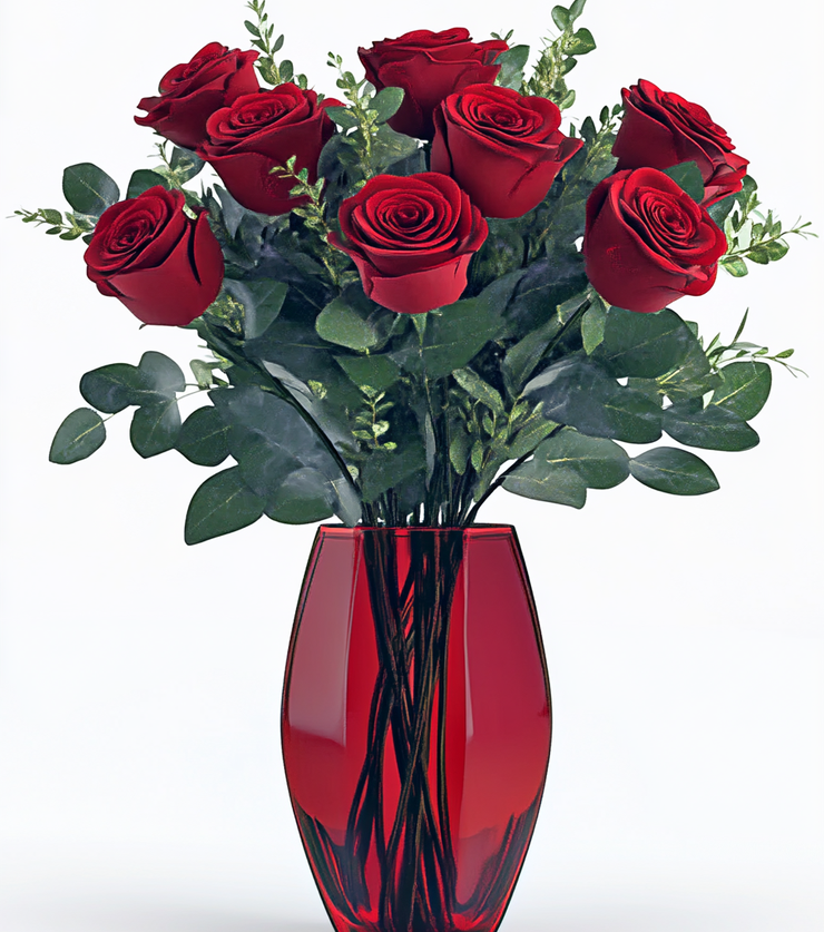 True Love 6 Roses