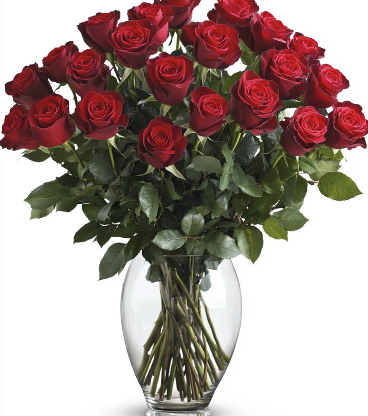 Two Dozen Red Roses