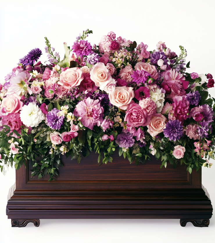 Funeral Casket Cover - Medium