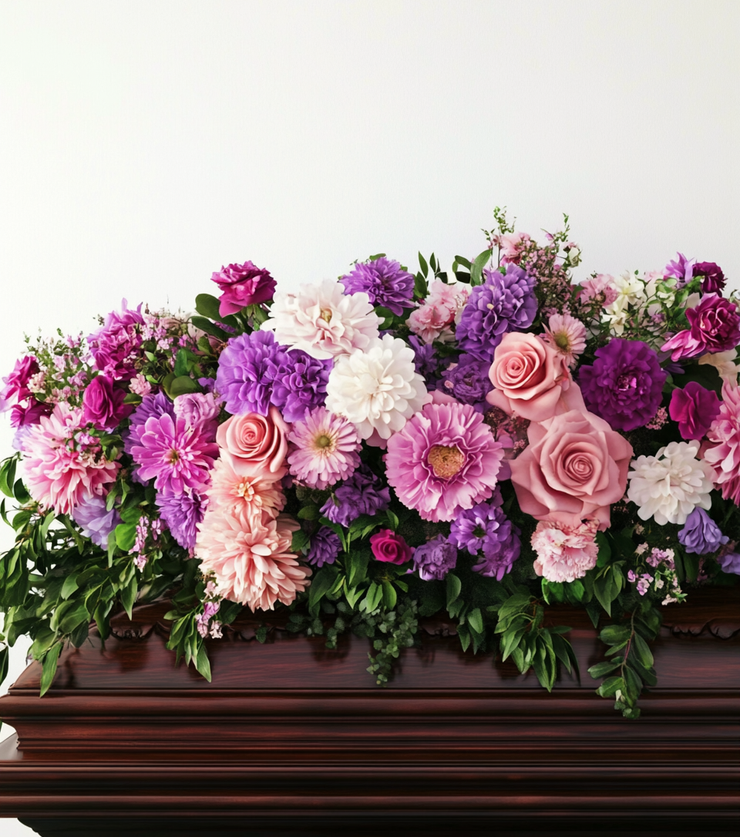 Funeral Casket Cover - Medium