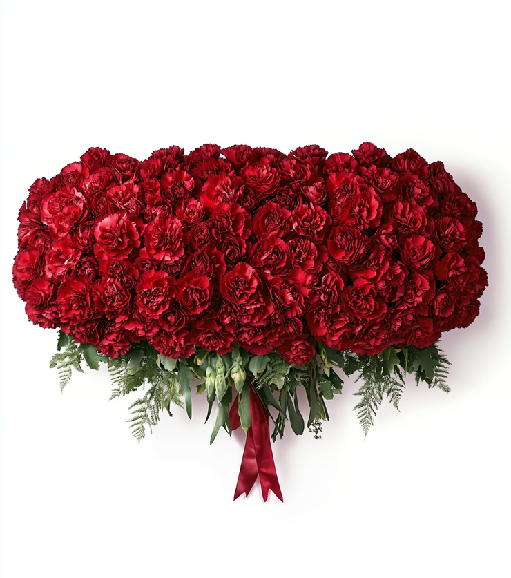 Funeral Cover Casket - Medium