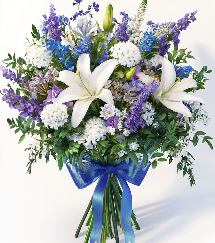 Peaceful Eternity Standing Wreath