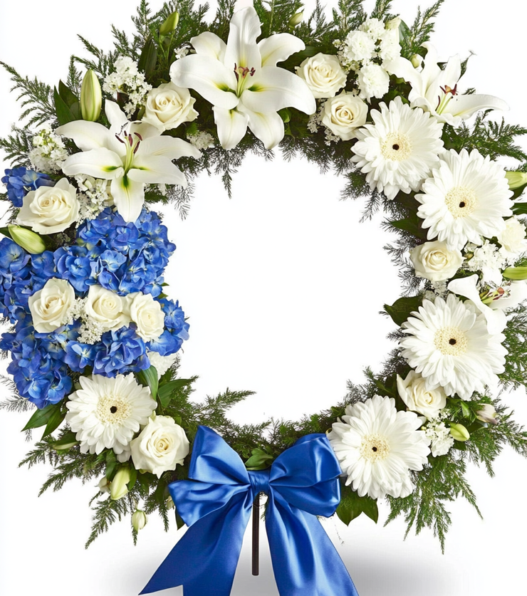 Soul Soother Standing Wreath