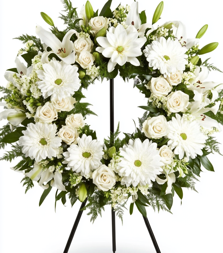 True Friendship Sympathy Wreath