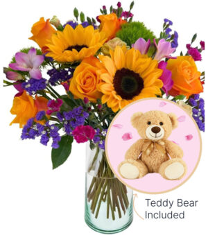 Hugs and Kisses & Teddy Bear Bundle